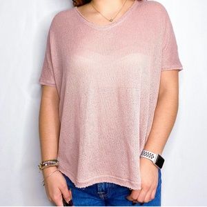 Urban Outfitters Soft Pink Top, Small